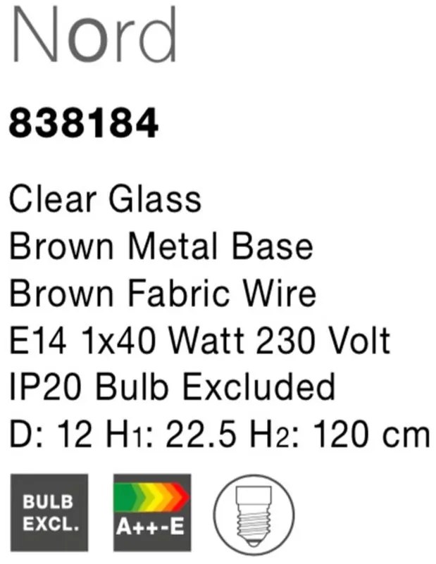Pendul design modern Nord NVL-838184