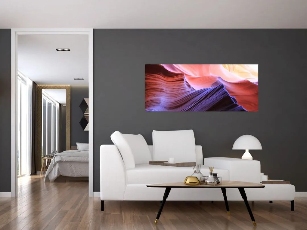 Tablou - nisip colorat (120x50 cm)