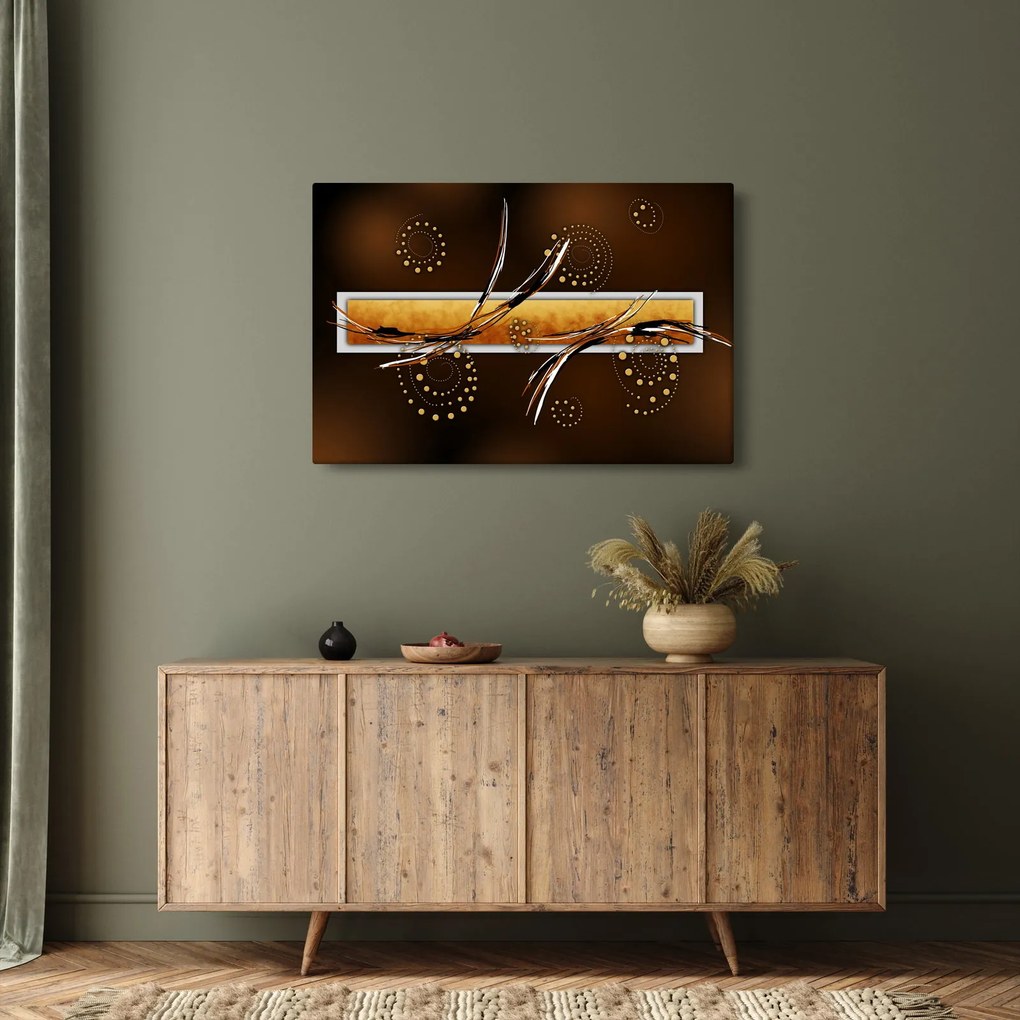 Tablou abstracției - Fluturi (90x60 cm)