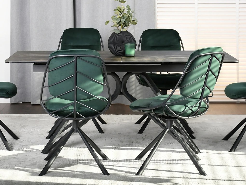 Scaun Brooklyn (verde + negru). 1110974