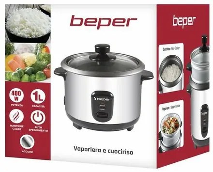 Beper 90550 aragaz cu aburi și aragaz pentru orez1 l