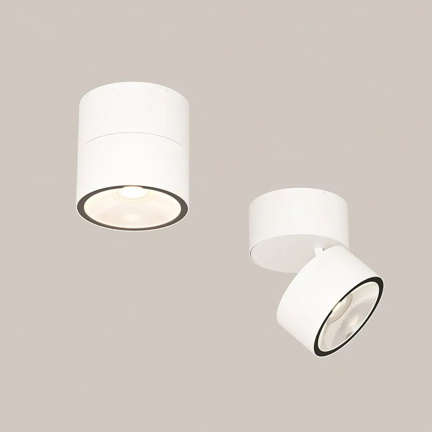 Spot LED rotativ pentru exterior IP54 Spin alb