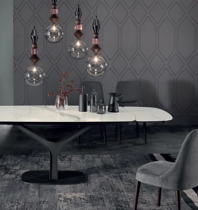 Lustra cu 6 pendule deosebite design LUX Pandora