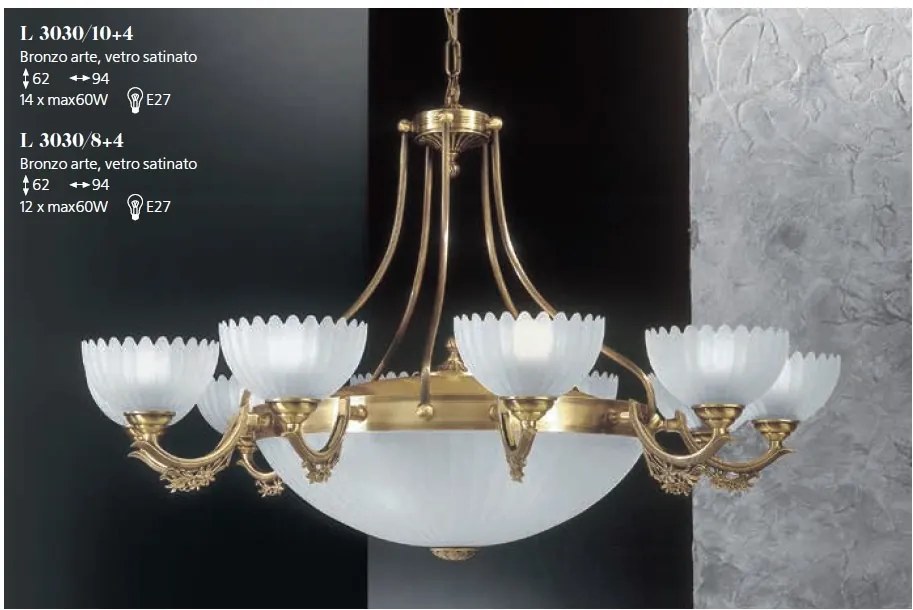 Candelabru clasic design italian realizat manual 3030