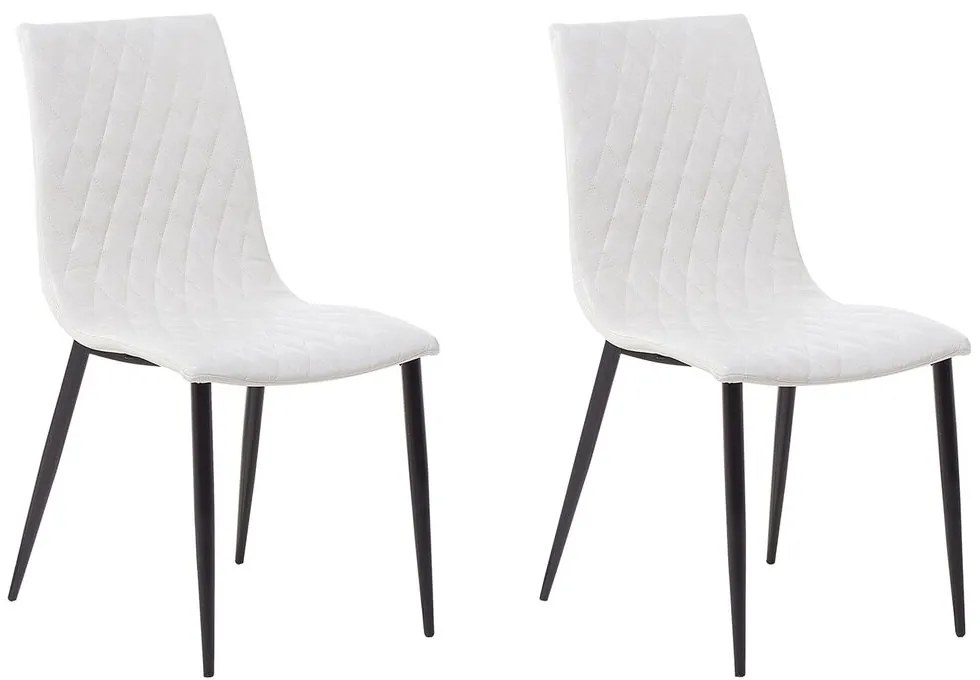 Set 2 buc. scaune sufragerie Montego (alb + negru). 1035608