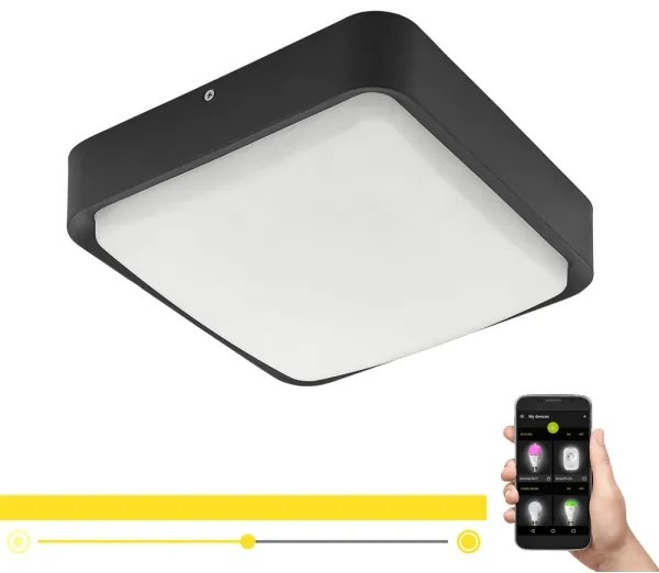 Eglo 97295 - LED plafonieră exterioară dimabilă PIOVE-C LED/14,6W/230V