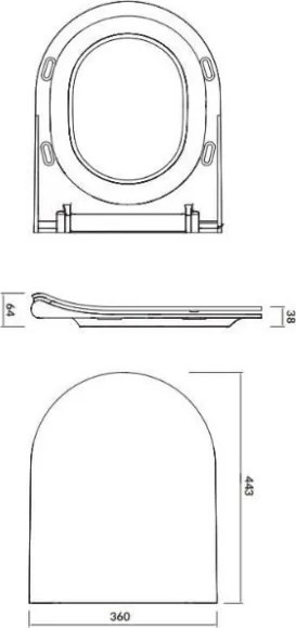 Set vas WC suspendat + capac WC CITY OVAL + plăcuță de acționare SIGMA + modul incastrat + garnitură