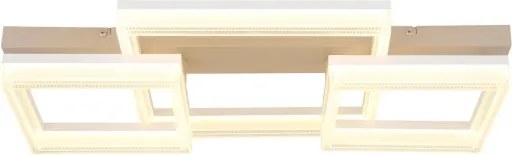 Globo 48047D2 - Plafonieră LED ZARA, 40W, 230V, 3000K, 33x66 cm