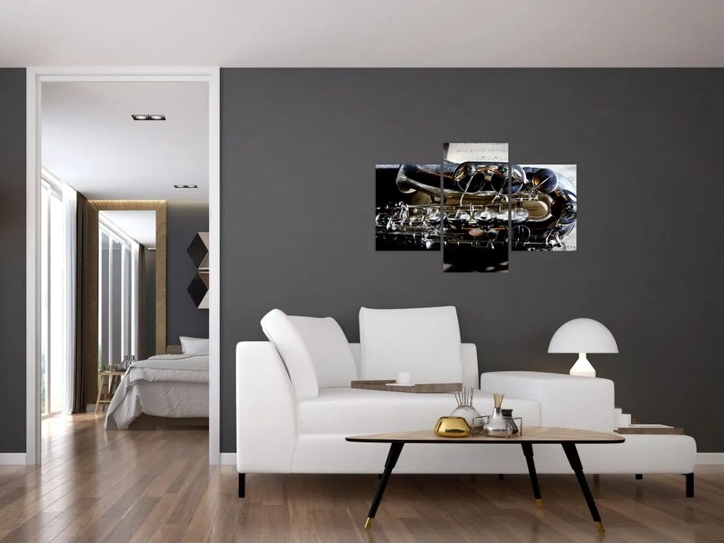 Tablou - Saxofon (90x60 cm)