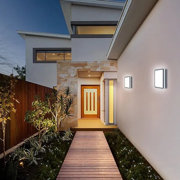 Corp de iluminat LED de exterior Brilagi BENE LED/24W/230V 26x26 cm IP54