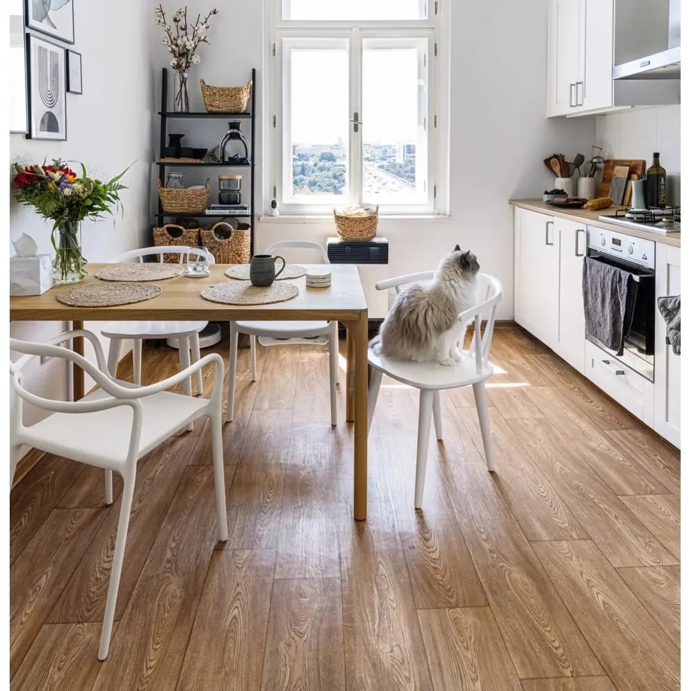 Set 2 scaune dining Bonami Selection Dali Chaur, alb