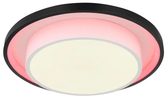 Plafonieră LED RGBW dimabilă MORGAN LED/21W/230V Globo 41390-21 + telecomandă
