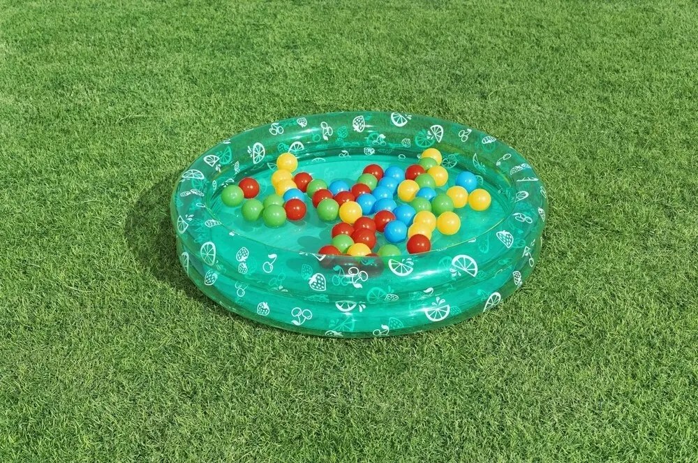Bestway 51141A Piscină gonflabilă cu bile (50buc.), diametru 91 cm