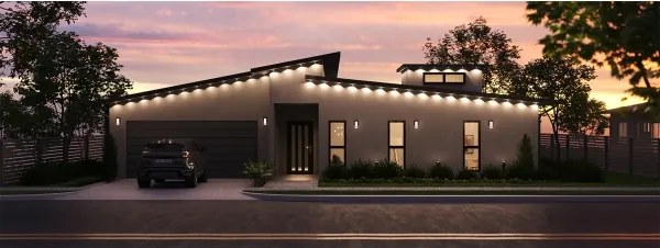 Nanoleaf N7401E00-5POL – Șir de extensie LED RGBCW, 72 W, 230 V, 5 m, 2200–6500 K, IP67, Wi-Fi