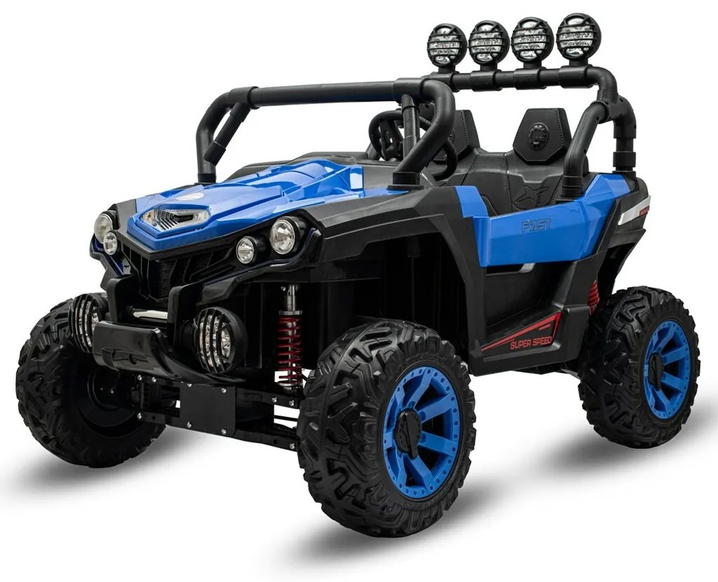 Baby Mix Baby mașină electrică Buggy Road 4 x 4,albastru