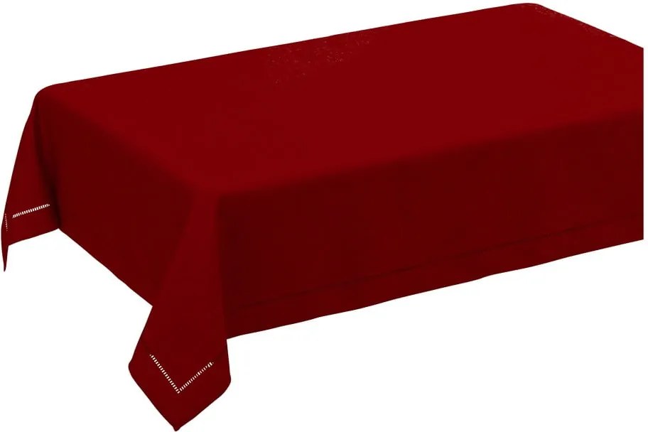 Față de masă Unimasa, 210 x 150 cm, roșu închis