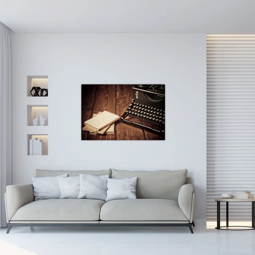 Tablou - Mașina de scris (90x60 cm)