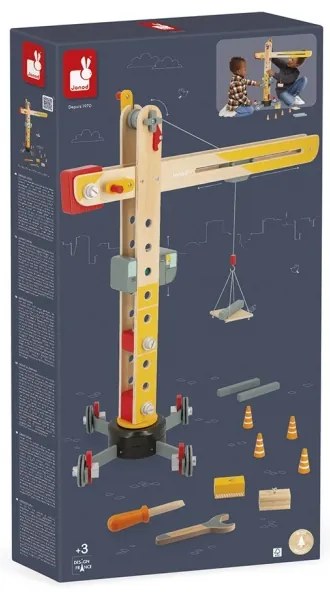 Janod - Macara din lemn BOLID