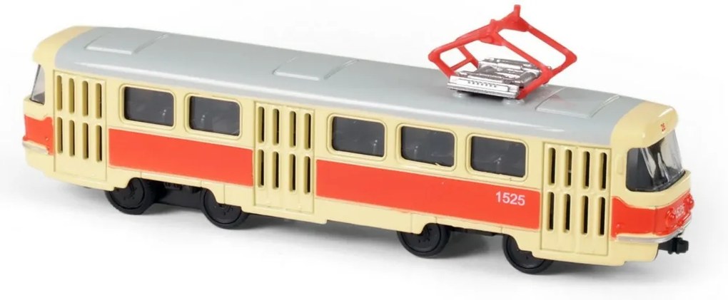 Rappa Ceh tramvai retro din metal, 16 cm