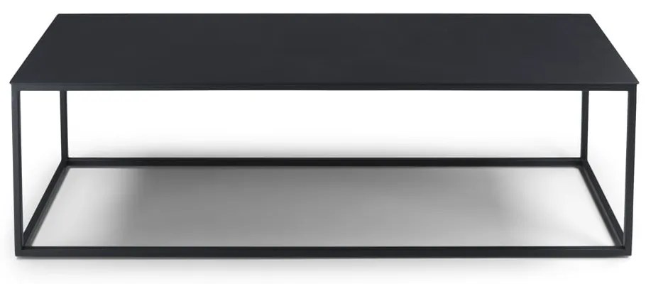 Măsuță de cafea neagră din metal 40x120 cm Store – Spinder Design