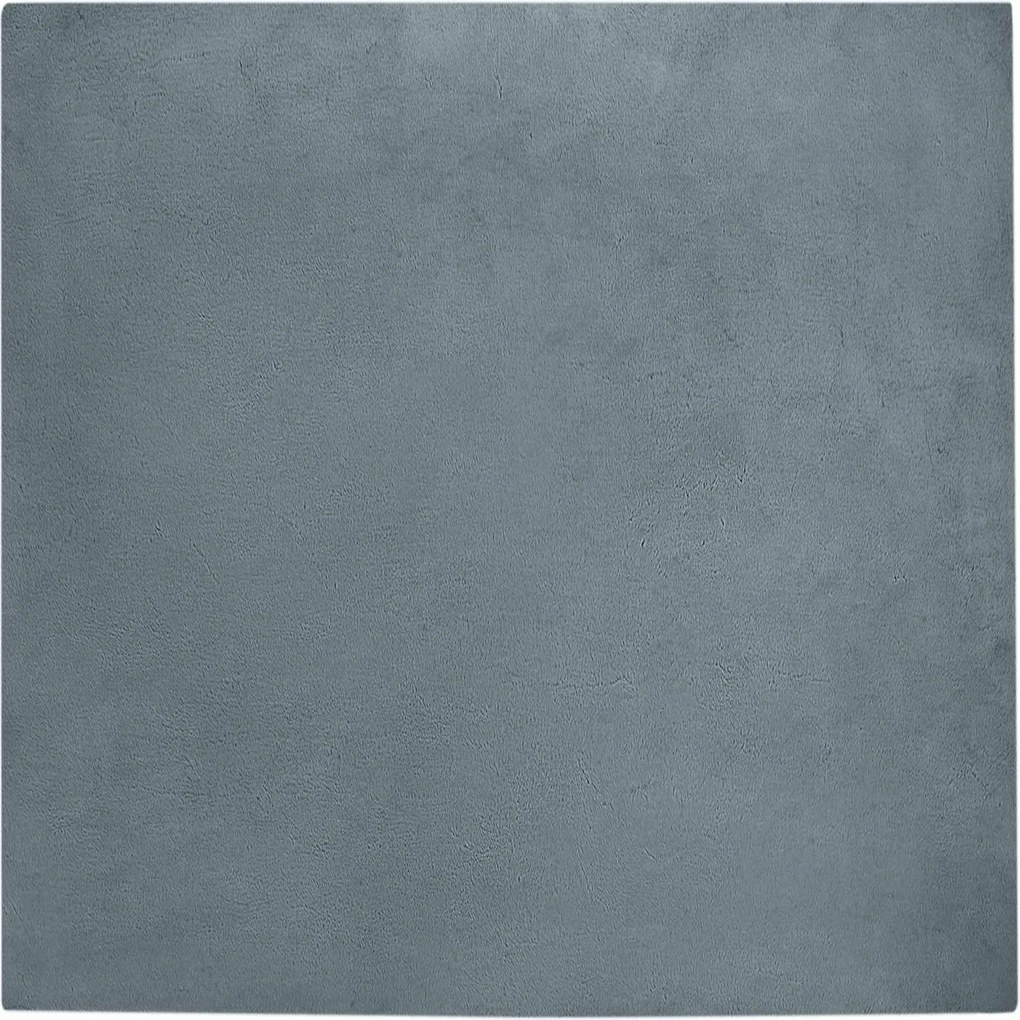 vidaXL Covor din de iepure sintetic antiderapant Olite Antracit