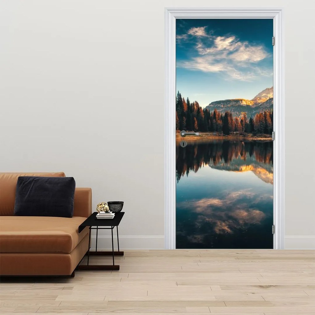 Fototapet pentru ușă - Alpi (95x205cm)