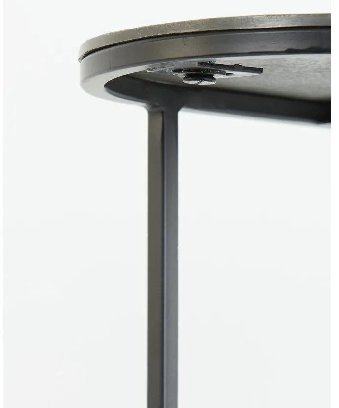 Măsuțe auxiliare 2 buc. din metal 26x53 cm Bocov – Light & Living