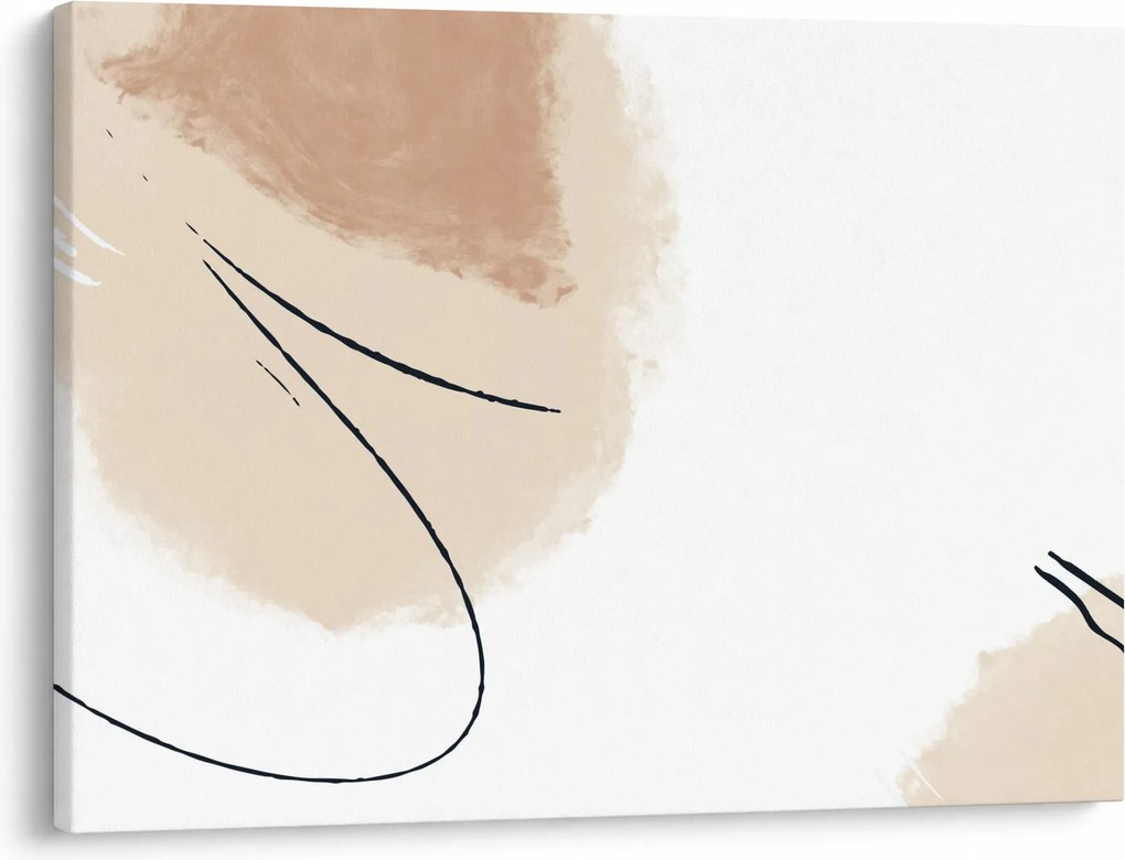 Tablou - Abstracție albă (70x50 cm)