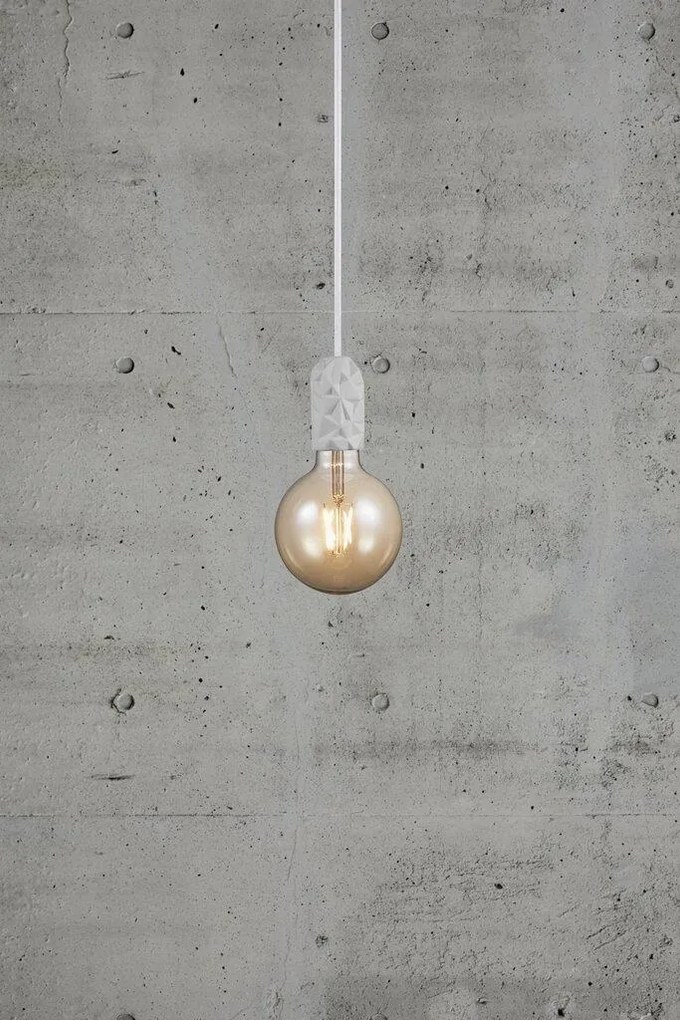 Pendul decorativ din portelan Hang alb 2010013001 NL