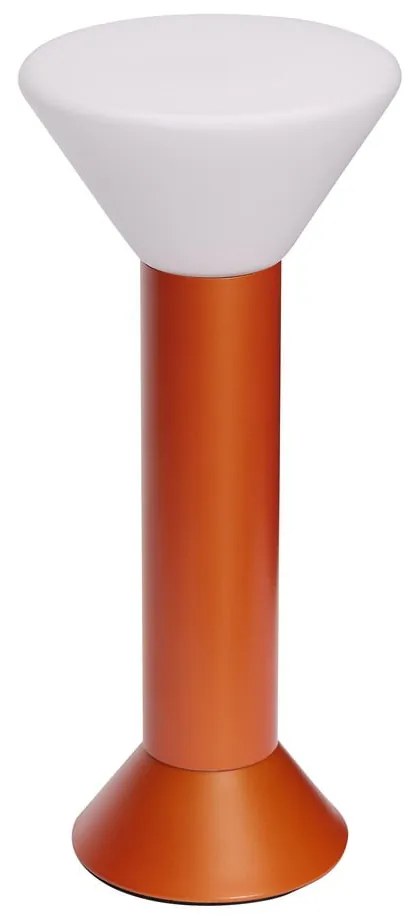 Veioză portocalie cu intensitate reglabilă (înălțime 30 cm) Flash – Hübsch