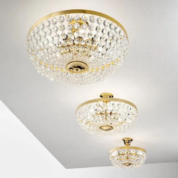 Kolarz 960.13K.3 - Candelabru cristal VALERIE pe tijă 3xE14/40W/230V