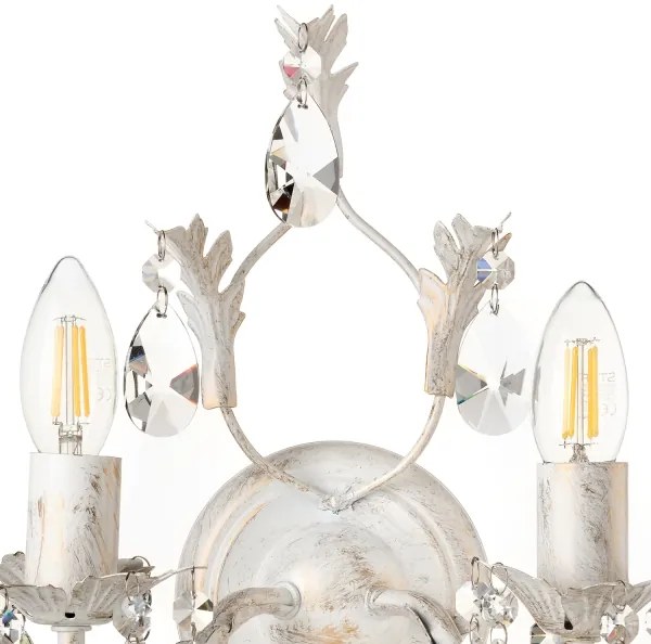 Aplică TERESA 2xE14/6W/230V alb ONLI