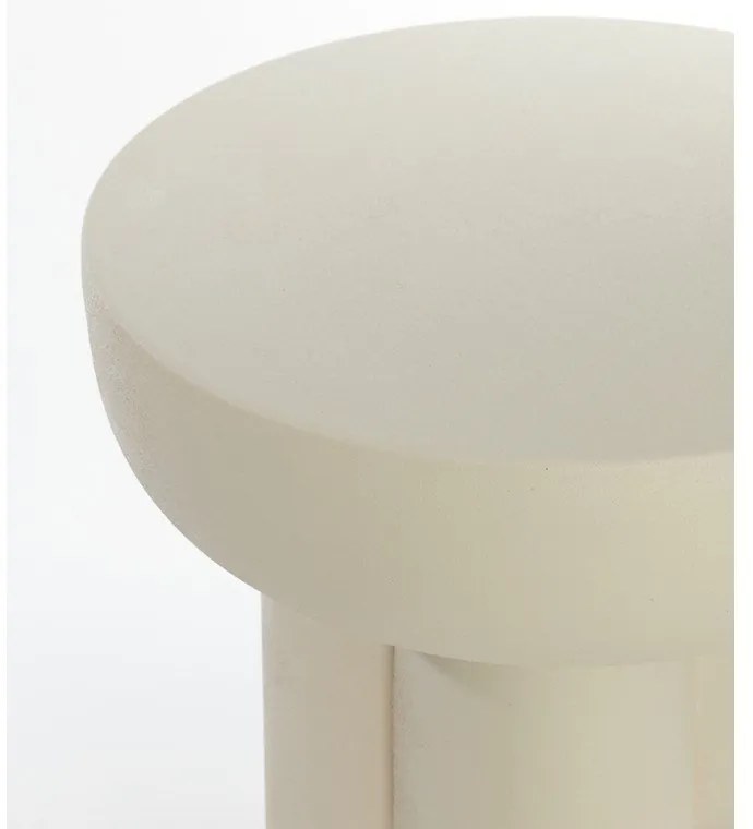 Măsuță auxiliară rotundă din metal ø 46 cm Mikola – Light & Living