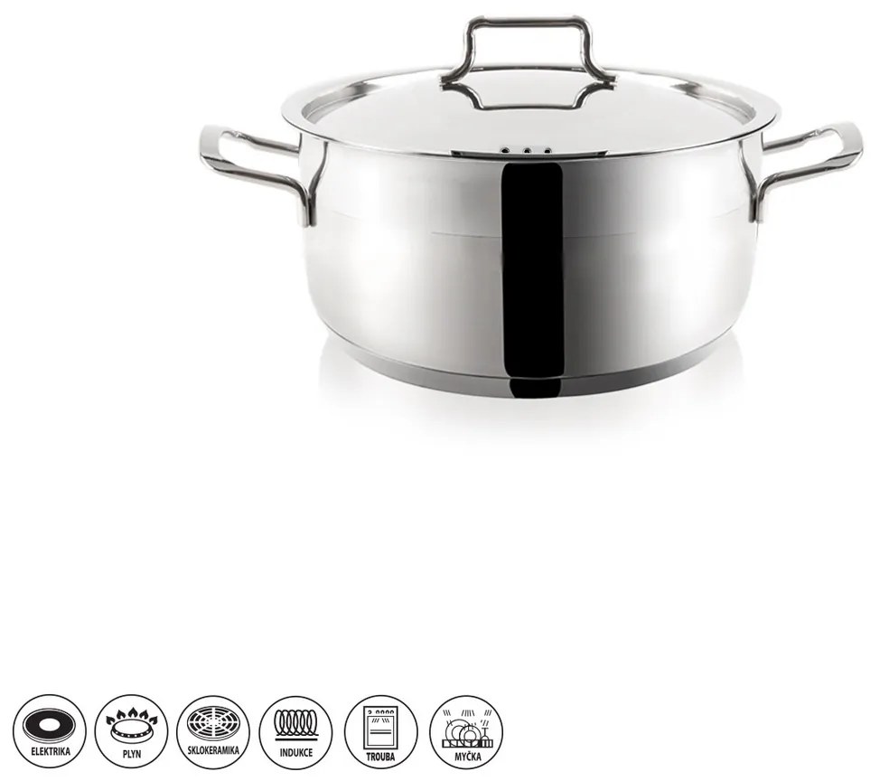 Oală cu capac Orion Anett, cu capac 1,9 l,