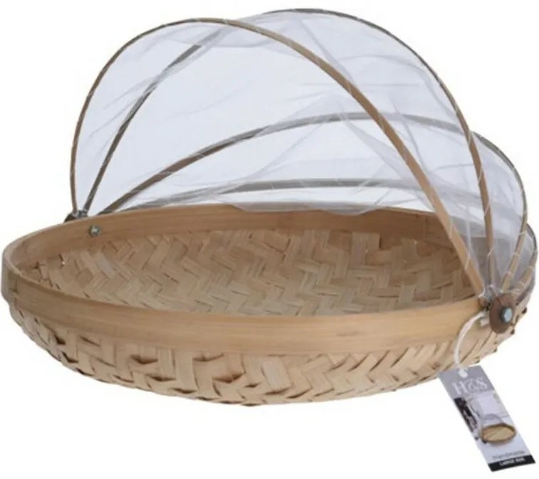 Set de 3 tăvi de servire cu capac Bamboo