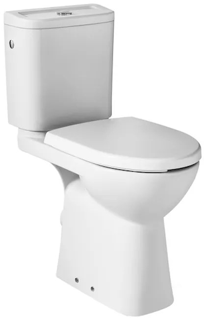 Roca Dostępna Łazienka compact wc pentru persoane cu dizabilități alb A342237000