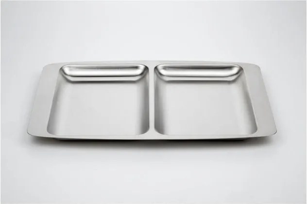 Tavă servire din oțel inoxidabil Steel Function, 32 x 22 cm