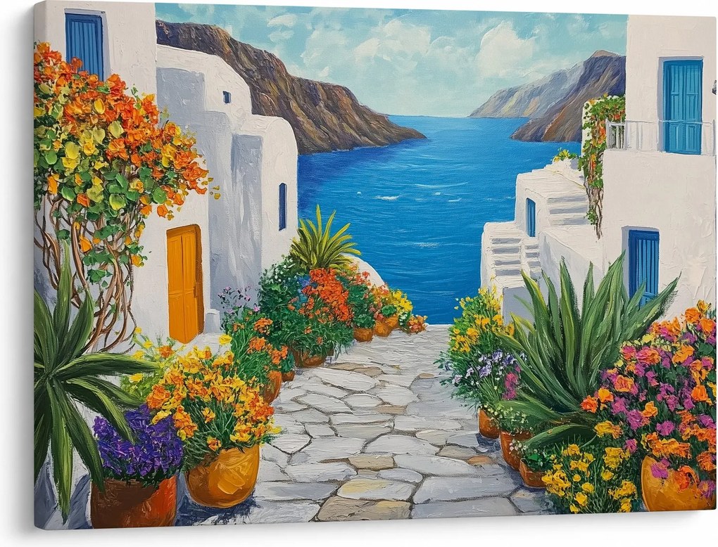 Tablou - Alee grecească (70x50 cm)