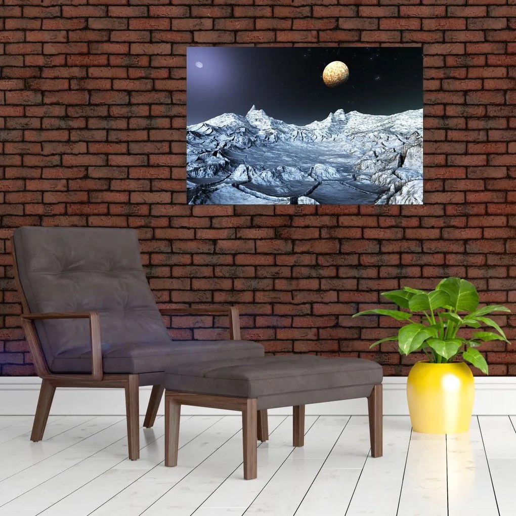 Tablou cu sat (90x60 cm)