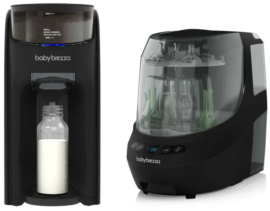Pachet BebeStart 15 - Espressor Formula Pro Advanced Black + Bottle Washer Pro Black