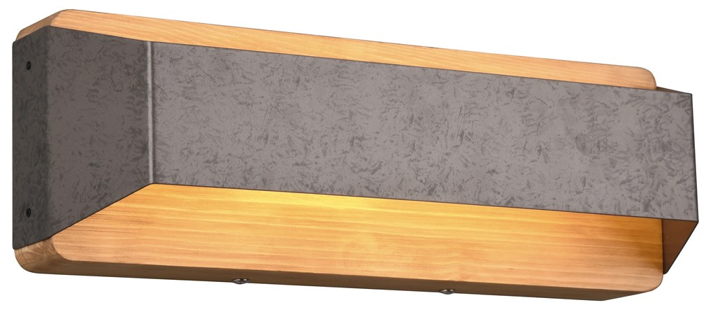 Aplică de perete din oțel 35 cm cu LED reglabil în 3 trepte - Tyko