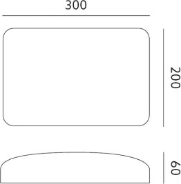 Număr LED de casă cu senzor NUMOS LED/7W/230V IP65