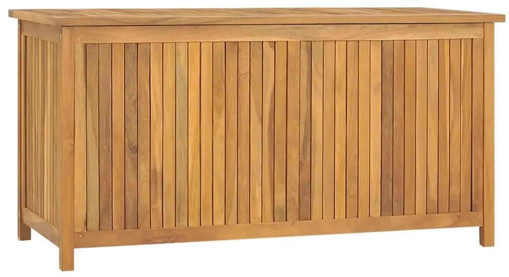 vidaXL Cutie de grădină, 114x50x58 cm, lemn masiv de tec