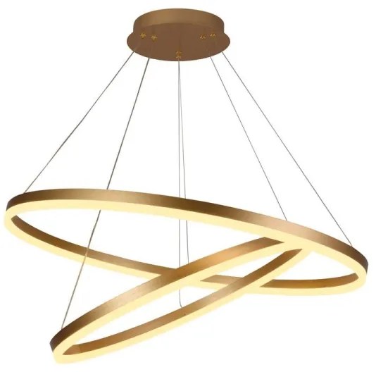 Lustră LED dimabilă pe cablu LED/100W/230V 3000-6500K + telecomandă