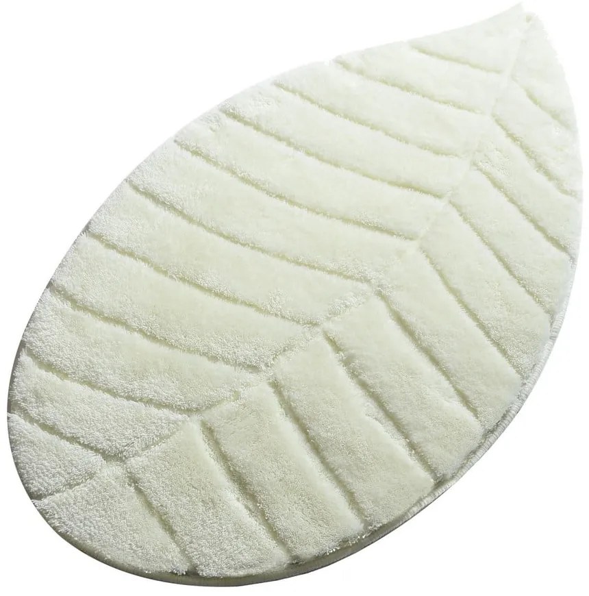 Covoraș de baie crem 60x100 cm Jungle Leaf – Foutastic