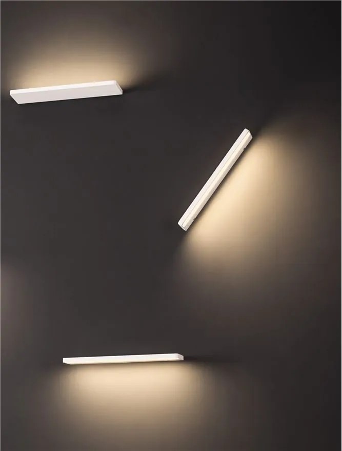 Aplica LED stil ambiental PABLO alba L-40cm, NVL-9060257
