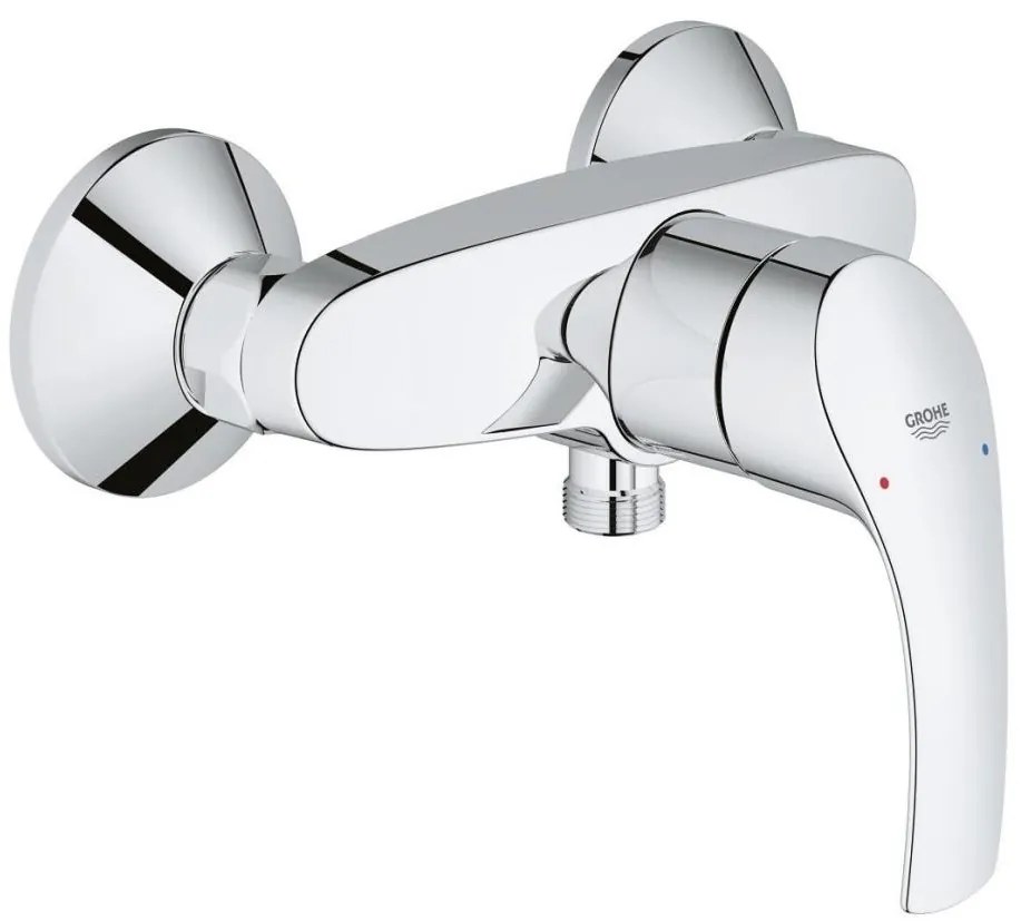 GROHE 33555002 - Baterie de duș EUROSMART DN 15 crom lucios