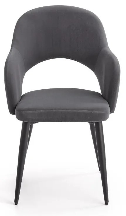 Scaun de bucaterie Rainer, gri/negru