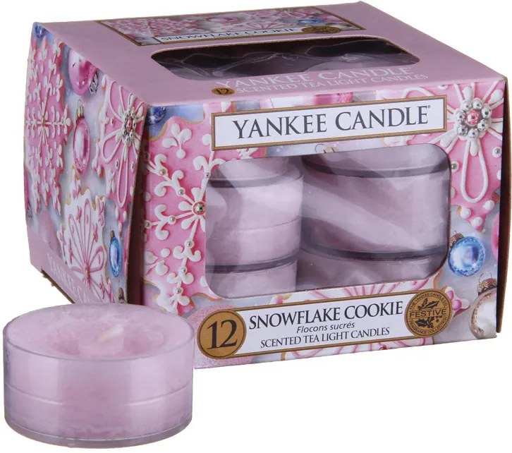 Yankee Candle parfumate lumanari de ceai Snowflake Cookie