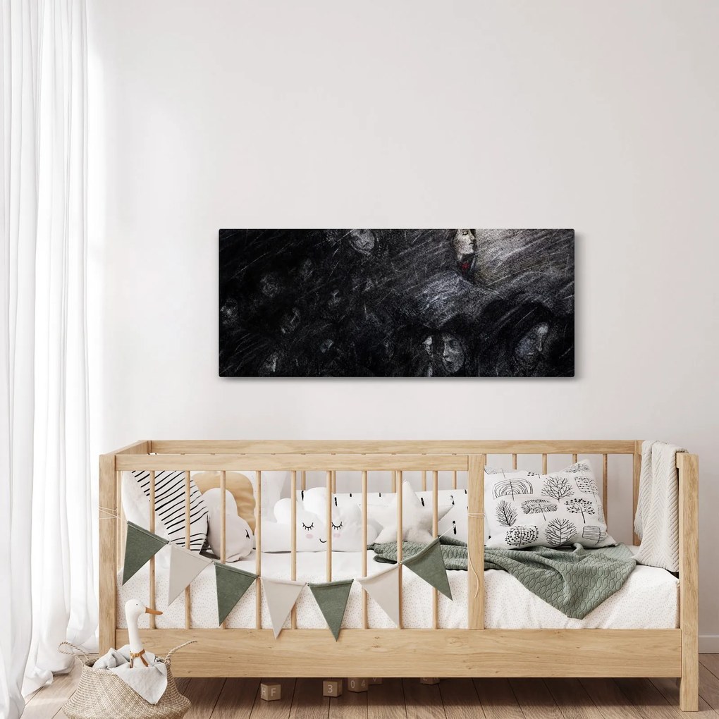 Tablou - Tristețe și renunțare (120x50 cm)